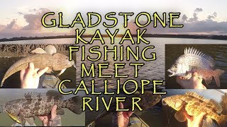 GLADSTONE KAYAK FISHING GROUP MEET CALLIOPE RIVER [upl. by Marjorie]