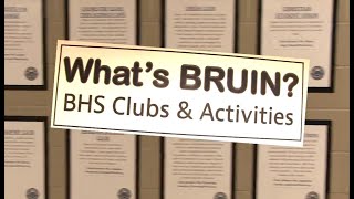 2024 BHS Clubs and Activities [upl. by Irac620]