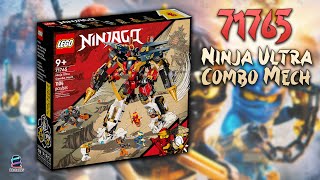 Echt geiler Mech oder eher nicht LEGO Ninjago 2022 Neuheit 71765 Ninja Combo Mech  LEGO Review [upl. by Assiroc]