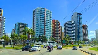 Região dos HOTÉIS da Orla de ATALAIA até o Centro de ARACAJU [upl. by Najar]