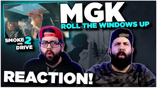 Lets go MGK Machine Gun Kelly  roll the windows up smoke and drive part 2  JK BROS REACTION [upl. by Adneram]