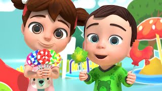 Treasure Lollipop  Lollipop Song and MORE Educational Nursery Rhymes amp Kids Songs [upl. by Bradeord396]