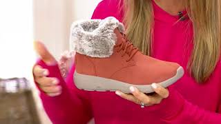 Skechers OntheGO City 2 Suede Ankle Boots  Winter Wishes on QVC [upl. by Lleda148]