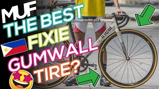 Fixie Gumwall Tire 😍Schwalbe Lugano Skinwall Tire😮 [upl. by Borras]