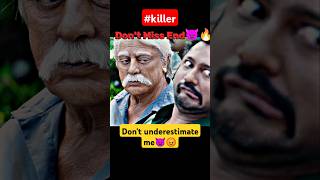 Dont underestimate the old man 🔥👿 kill the currept police men 💥😡 viral ytshorts shorts [upl. by Laehcim]