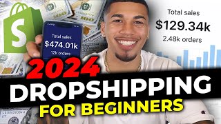 How To Start Shopify Dropshipping in 2024 FOR BEGINNERS [upl. by Romeu]