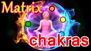 Chakras Matrix of Happiness  741Hz  639Hz  528Hz  417Hz  396Hz  285Hz  174Hz  frequencies [upl. by Fauman819]