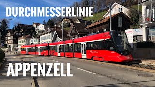 Die Appenzeller Bahnen „Durchmesserlinie“ TrogenSt GallenGaisAppenzell in und um St Gallen [upl. by Roi]