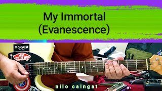 My Immortal Evanescence guitar cover song [upl. by Annelg68]