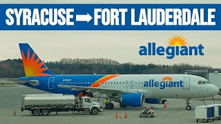 Allegiant Air A320 Trip Report SYRFLL [upl. by Windzer15]