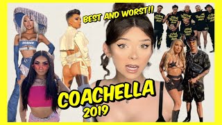 Rating ALL Your Favorite YouTubers Coachella Outfits James Nikita Tana Antonio Coachella 2019 [upl. by Goldin]