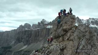 Klettersteig Ferrata Kleine Cirspitze  Gröden SellaDolomiten  Abenteuer Alpin 2011 Folge 102 [upl. by Red802]