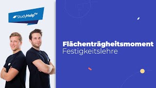 Flächenträgheitsmoment mit Tabellenverfahren Technische Mechanik StudyHelp [upl. by Byrd]