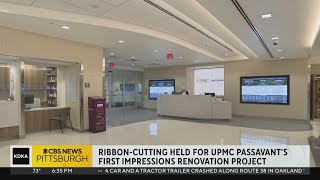 Ribbon cutting held for UPMC Passavants First Impressions renovation project [upl. by Billat]