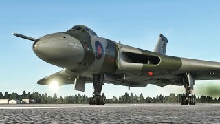 The Avro Vulcan XH558 Howl in Microsoft Flight Simulator [upl. by Lister]