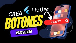 ¡Crea Botones Personalizados en Flutter 🎨  Color Bordes y Más [upl. by Sibby]