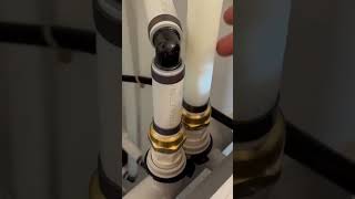 Water softener installation For full video visit risingtideplumbing shorts diy [upl. by Elsbeth]