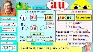 Apprentissage de la lecture Maternelle CP en Français  au 89 [upl. by Rehpotsihc278]