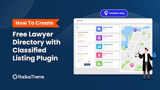 How to Create Free Lawyer Directory Website with Classified Listing Plugin [upl. by Icak]