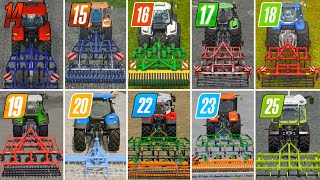 Fs14 vs Fs15 vs Fs16 vs Fs17 vs Fs18 vs Fs19 vs Fs 20 vs Fs22 vs Fs23  Cultivator  Timelapse [upl. by Portuna]