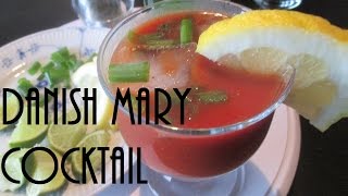 Three Simple Danish Mary Cocktail Recipes using Aquavit [upl. by Lindon]