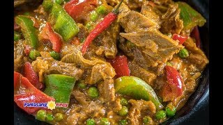 Spicy Calderetang Kambing with Peanut Butter [upl. by Montague]