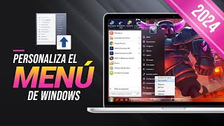 Cómo cambiar el menú de Windows 10 11 StartIsBack 2024 [upl. by Nnednarb]