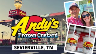 Andys Frozen Custard Sevierville Tennessee Menu Review amp Tour [upl. by Tye630]