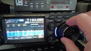 More on My Yaesu FT710 and how to set up the FT710 for Data Modes [upl. by Manville]