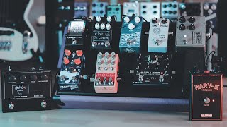 Pedalboard Sounds  JHS MaryK Fuzz  Stacking Fuzz Pedals  Channel Update amp More [upl. by Moishe962]