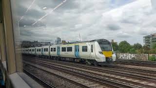 London Train  Orpington  London Bridge Non Stop on Southeastern Train  National Rail [upl. by Eirrod]