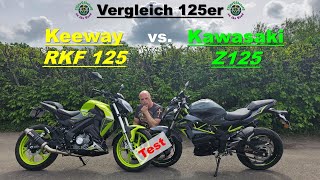 🏍MotorradTest 125er Kann die Keeway RKF 125 die Kawasaki Z125 schlagen🤔 Hier mein Fazit👌 [upl. by Demetria915]