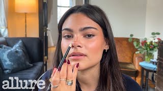 Ariana Greenblatts 10Minute Everyday Contour Routine  Allure [upl. by Akym]