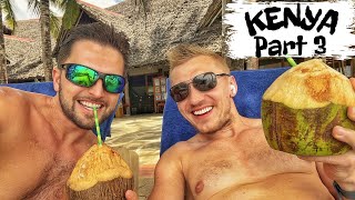 Kenya Safari Part 3 Mombasa and Diani Beach Adventure Hotel Baobab Diani Beach [upl. by Frodina]