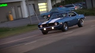 1969 Chevrolet Camaro SS 427  Insane Acceleration and Sound [upl. by Yerhpmuh]