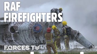 Joining Manstons LAST EVER Trainee RAF Firefighters 🔥🚒  Forces TV [upl. by Sregor243]