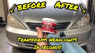 Fully Restore Headlights For Only 6 NO SANDING NEEDED [upl. by Bull]