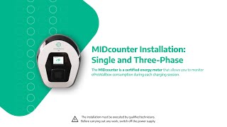 eProWallbox MIDcounter Installation Single and ThreePhase [upl. by Tisbe]