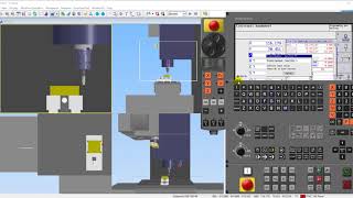 HEIDENHAIN iTNC530 Tool Offset Setting [upl. by Raleigh]