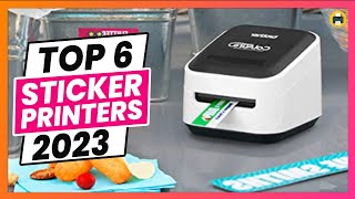 Top 6 Best Printer for Stickers of 2023 [upl. by Blanka467]