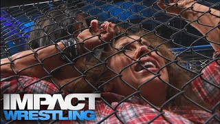 Knockouts STEEL CAGE  Mickie James vs Madison Rayne FULL MATCH  IMPACT January 19 2012 [upl. by Raybourne]