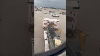 How Baggage Handler in Chiang Mai Airport handle your baggage [upl. by Aihseket710]