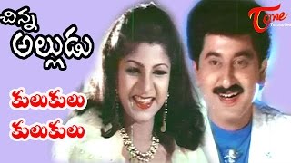 Chinna Alludu Songs  Kulukulu Kulukulu  Ramba  Amani  Suman [upl. by Yetsirhc]