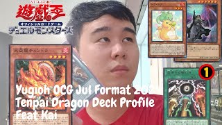 YuGiOh 游戏王 OCG JUL FORMAT 2024  Tenpai Dragon Deck Profile  Feat Kai [upl. by Quartas]