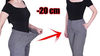 How to downsize pants in the waist easily [upl. by Drawe]