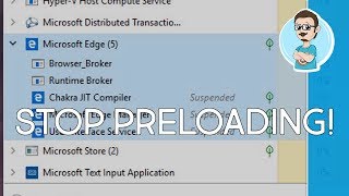 Prevent Microsoft Edge from Preloading on Windows 10 with GPO [upl. by Danella]