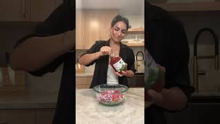 How to make Salad Shirazi Persian Fruit Peeler [upl. by Ramas114]