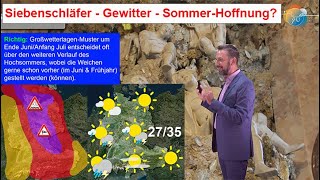 Konvergenz mit Gewittern Siebenschläfer Abkühlung Hoffnung Wettervorhersage 270605072024 [upl. by Bekaj]