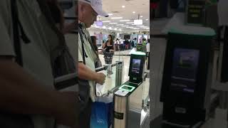 New ticket scanner at Cebu Mactan Airport [upl. by Artus]