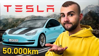 Tesla Model 3 nach 50000km Dauertest ⚡️ Alltag ohne Probleme [upl. by Nilac]